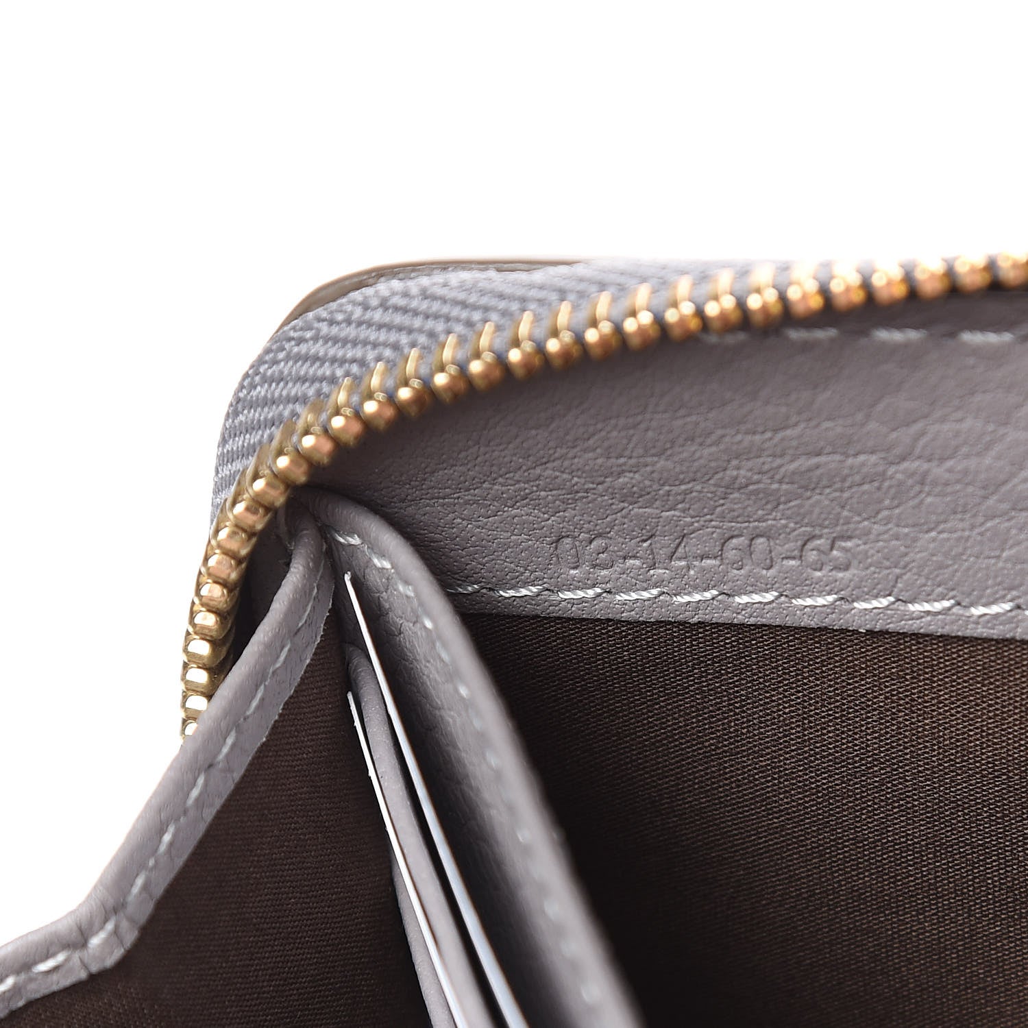 Chloe Calfskin Marcie Long Zip Around Wallet Cashmere Grey 7 of 11