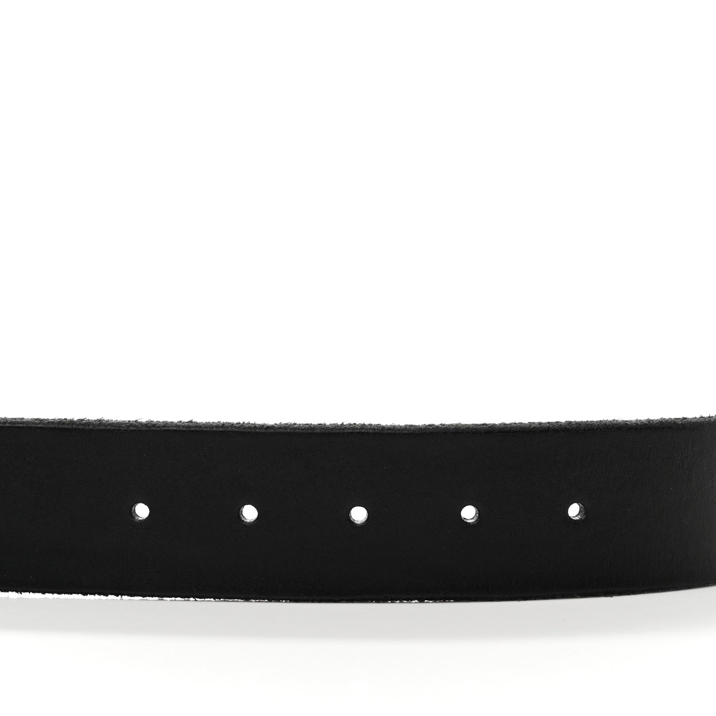 Faded Calfskin Snake Double G 40mm Belt 85 34 Black