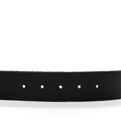 Gucci Faded Calfskin Snake Double G 40mm Belt 85 34 Black 5 of 6
