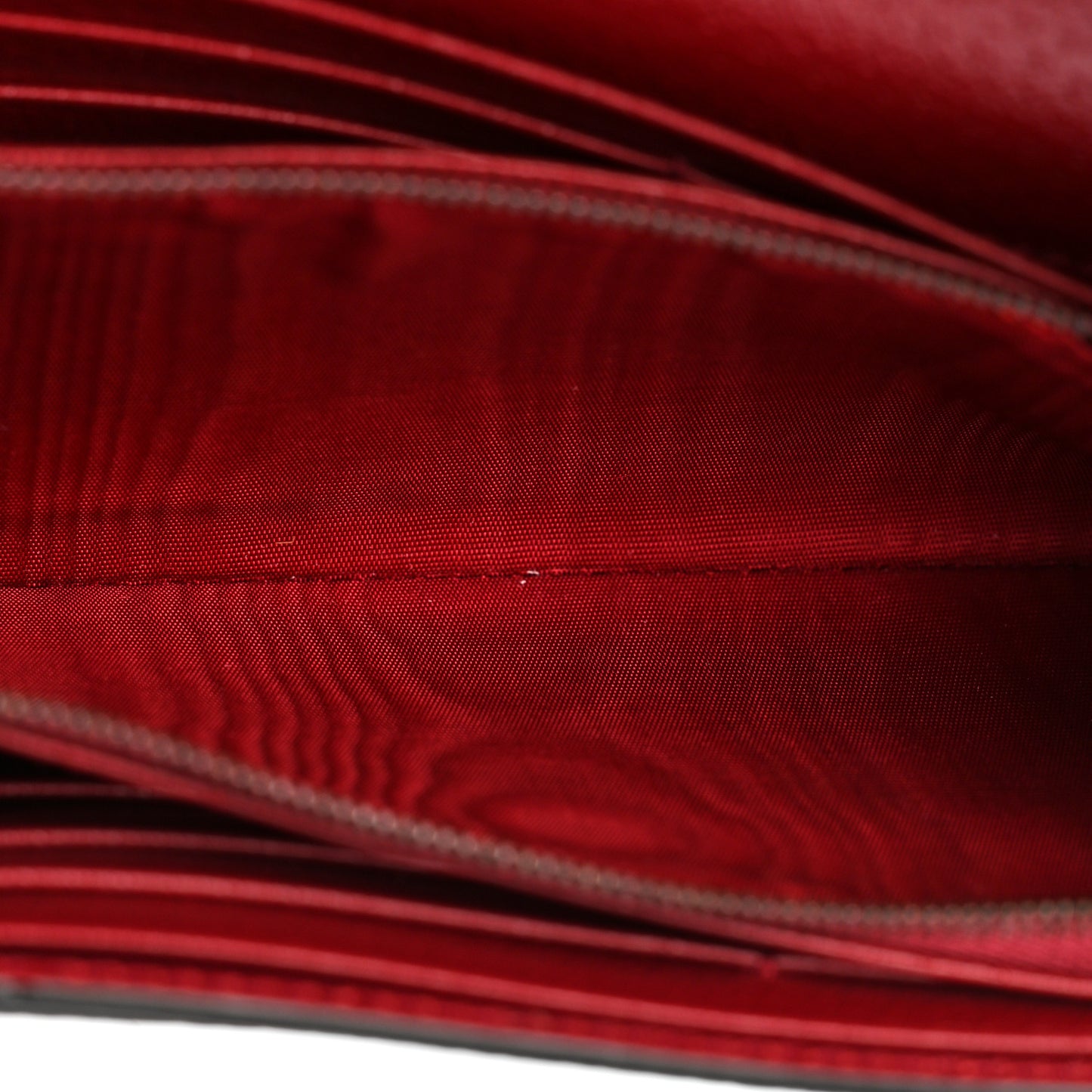 Canvas Calfskin 100 Centennial Music Chain Wallet Multicolor
