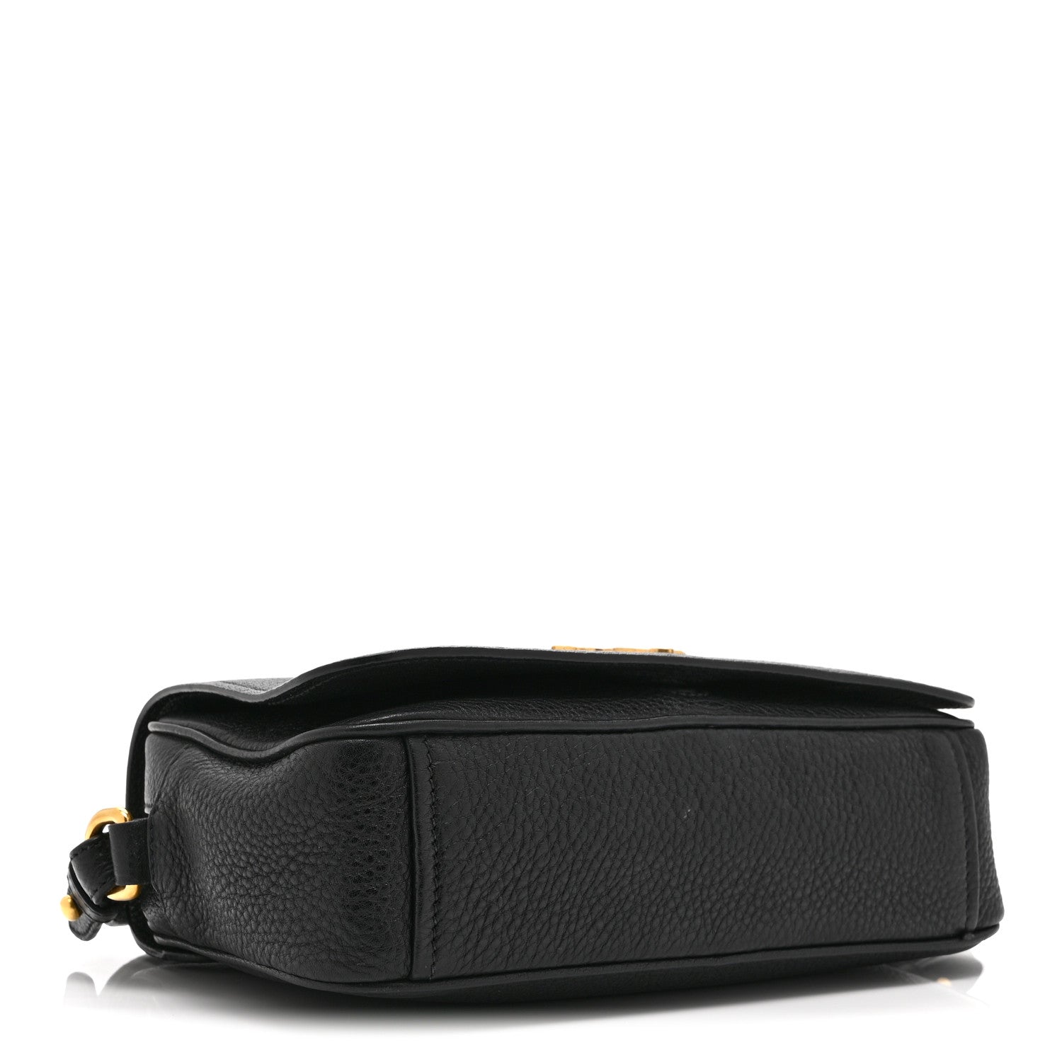 Prada Vitello Phenix Crossbody Bag Black 4 of 10