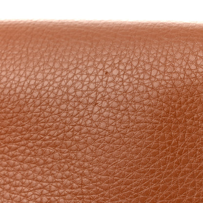 Valentino Garavani Pebbled Calfskin Medium Rockstud Flip Lock Crossbody Bag Saddle Brown 13 of 14
