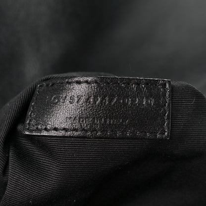 Saint Laurent Calfskin Y Quilted Monogram Large Loulou Chain Satchel Black 8 of 11