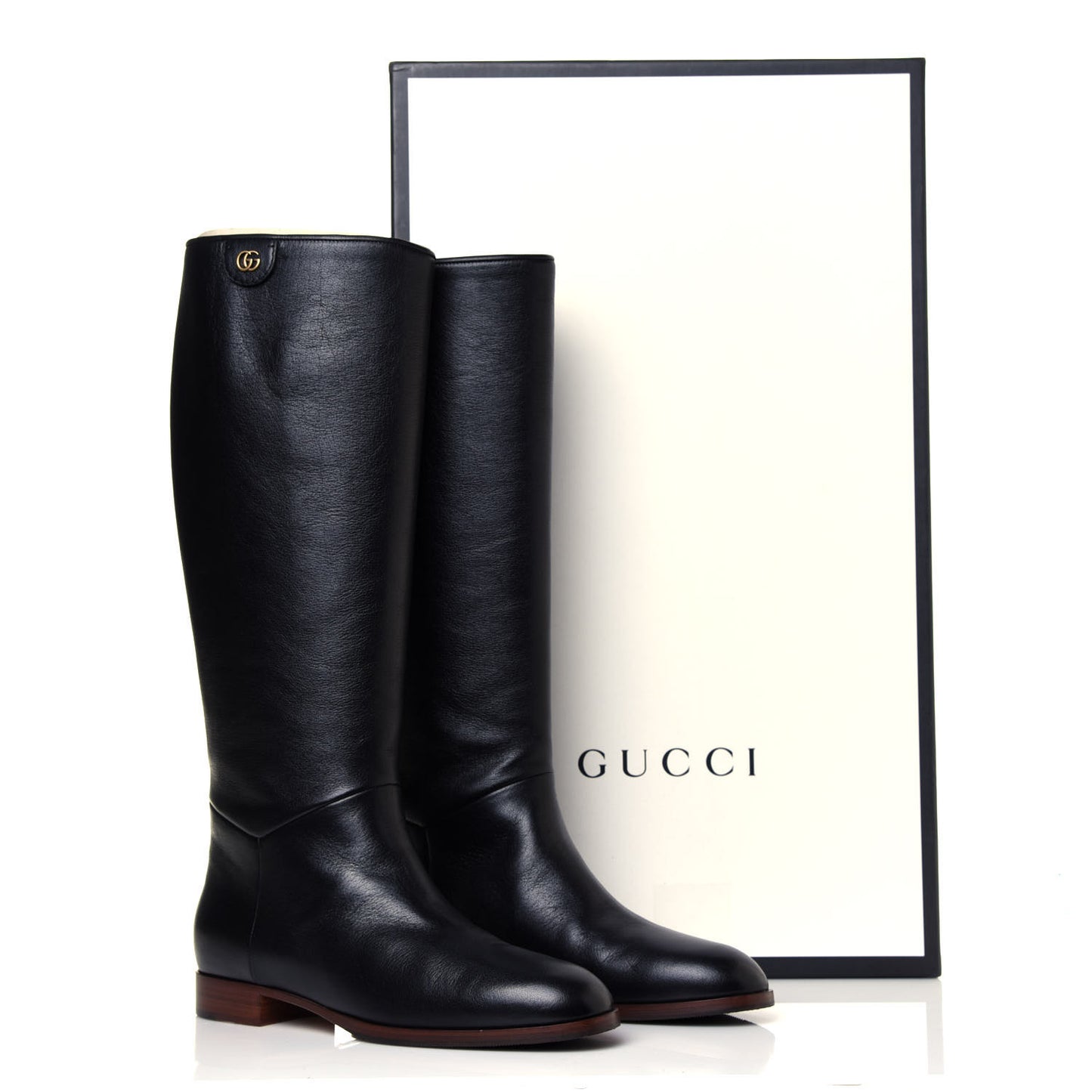 Calfskin Piuma Lux Energy High Boots 39 Black