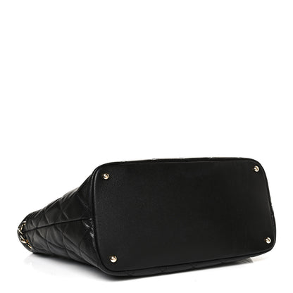 Chanel Caviar Quilted CC Timeless Tote Black 3 of 9