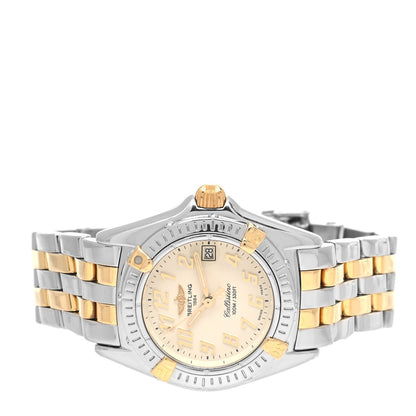 Breitling Stainless Steel 18K Yellow Gold 29mm Callistino Quartz Watch B52045 2 of 4