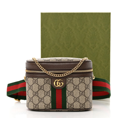 Gucci GG Supreme Monogram Web Ophidia Belt Bag 75 30 Dark Brown 12 of 12