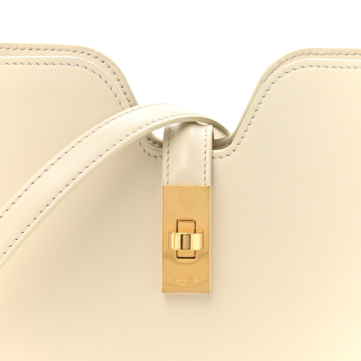 Celine Smooth Calfskin Small Camille 16 Soft Bag Rice 7 of 11