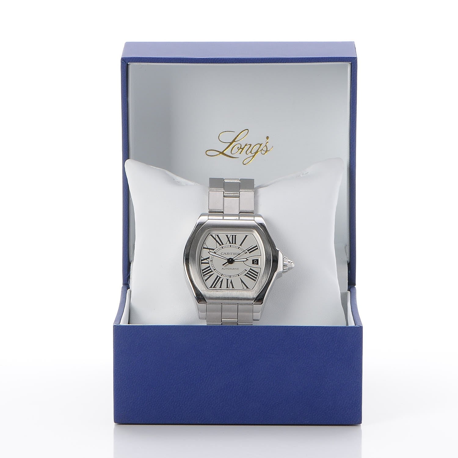 Cartier Stainless Steel 37mm Roadster Automatic Watch 12 of 12