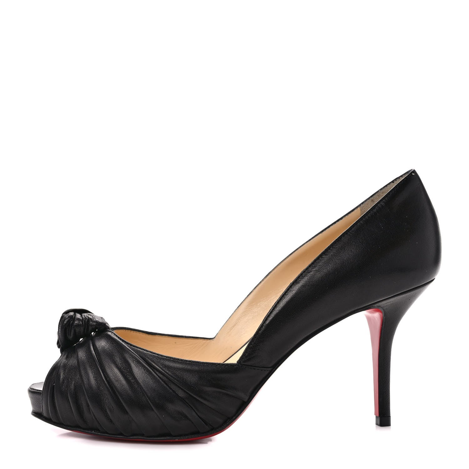 Christian Louboutin Nappa Lady Gres 80 Pumps 36.5 Black 1 of 7