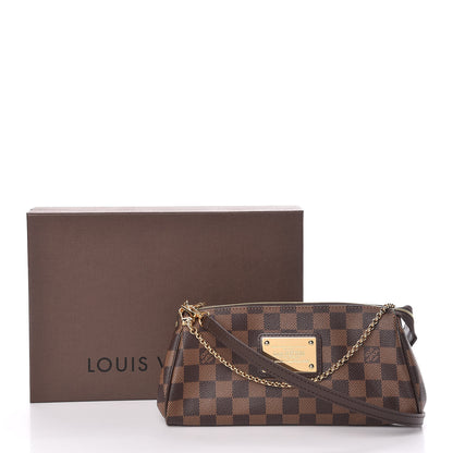 Louis Vuitton Damier Ebene Eva Clutch 9 of 9