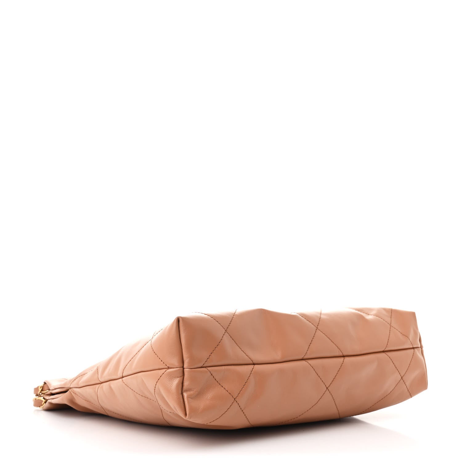 Chanel Shiny Calfskin Quilted Small Chanel 22 Beige 5 of 12