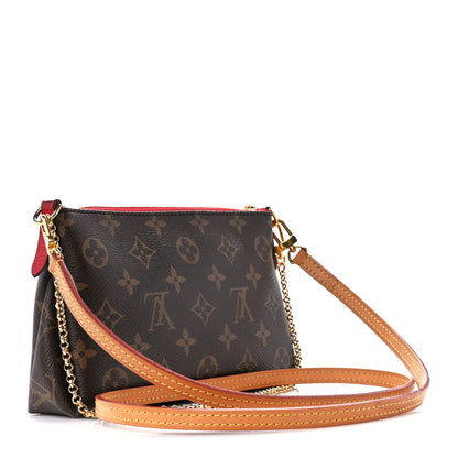 Louis Vuitton Monogram Pallas Clutch Cherry 3 of 13