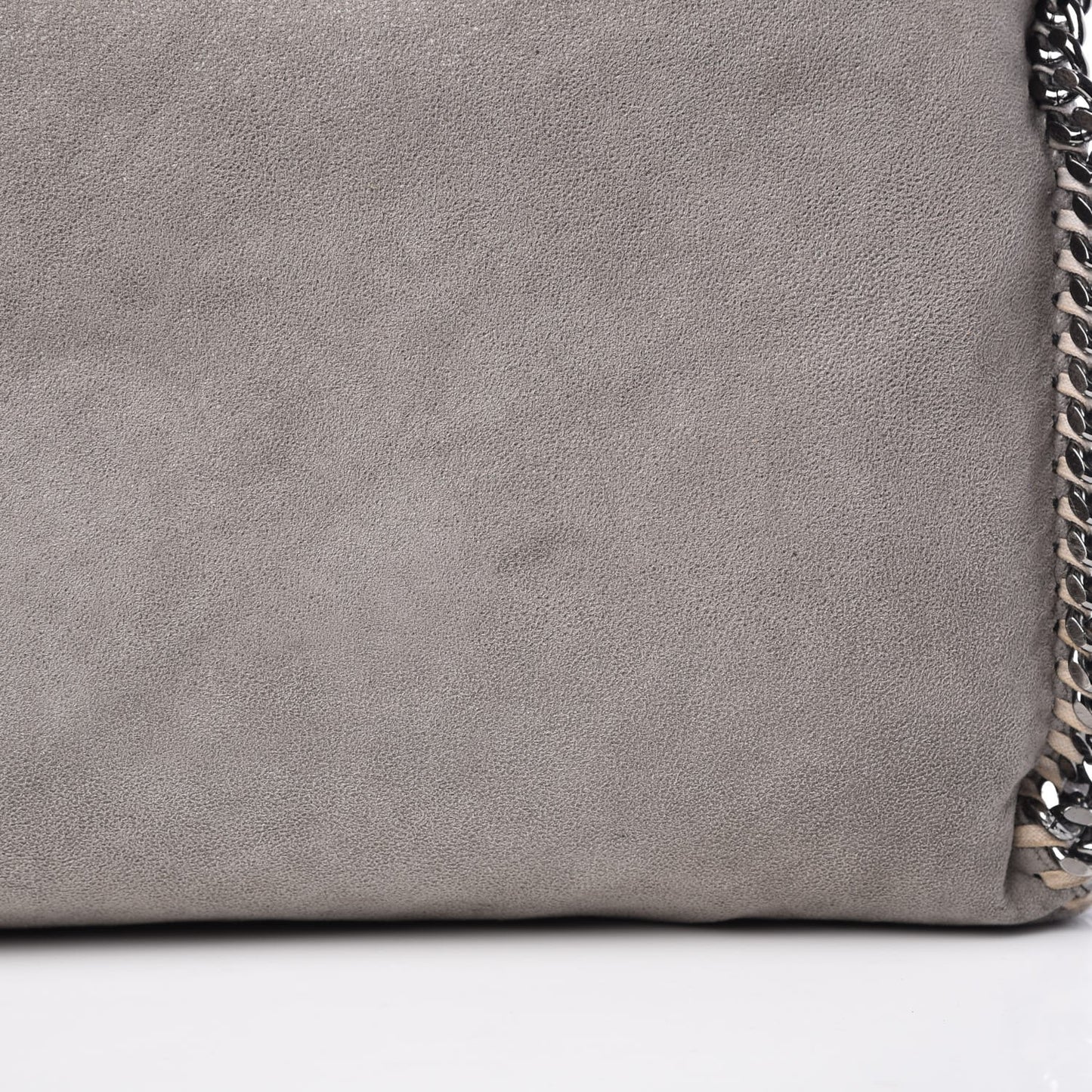 Shaggy Deer Small Falabella Tote Light Grey