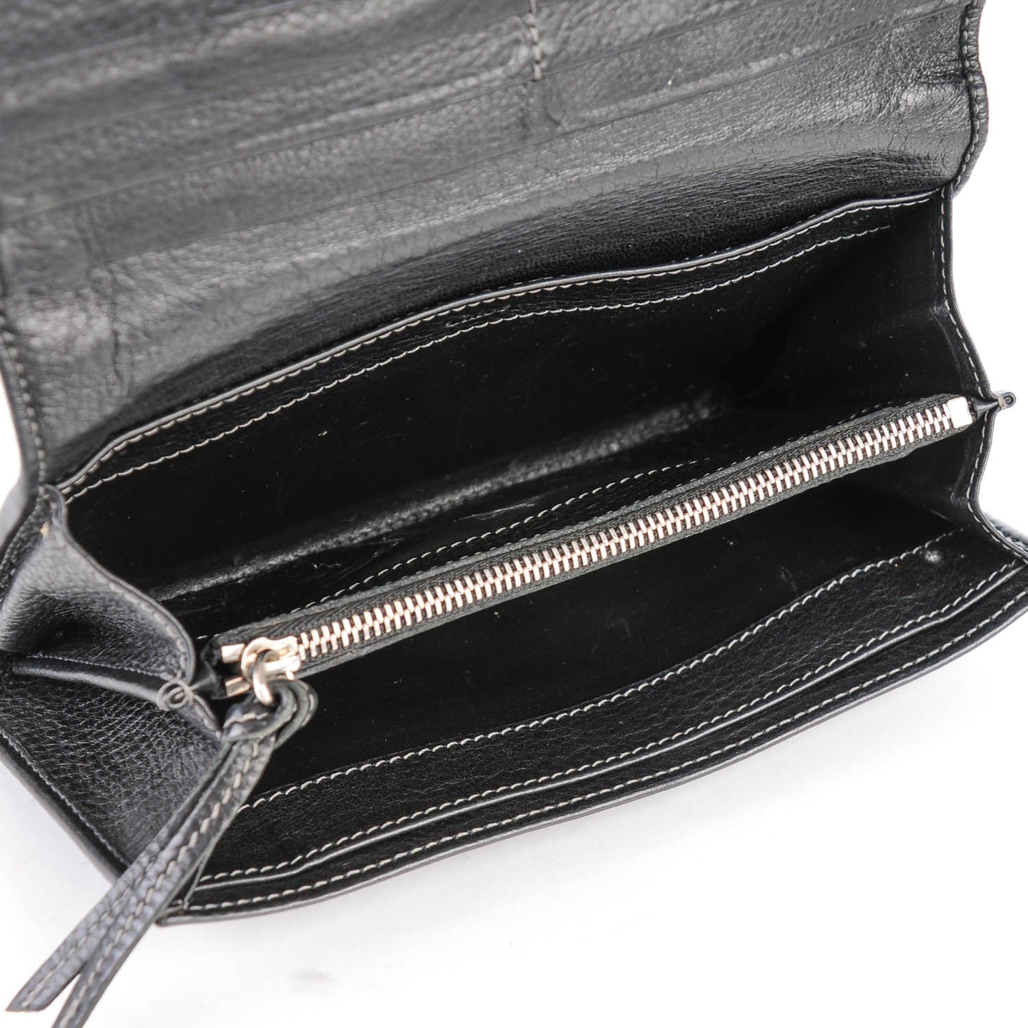 Chloe Calfskin Paddington Wallet Black 5 of 8