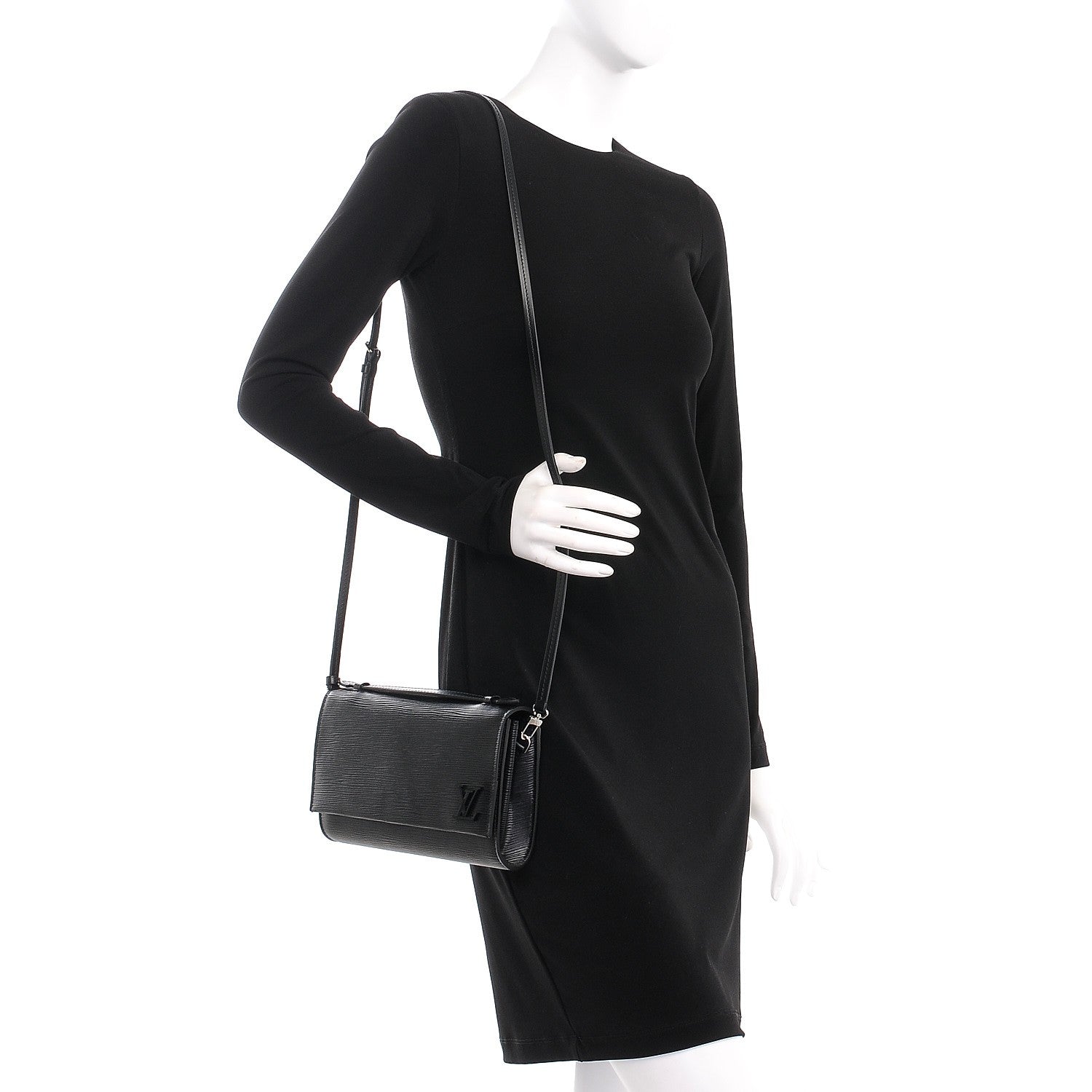 Louis Vuitton Epi Clery Black 2 of 8