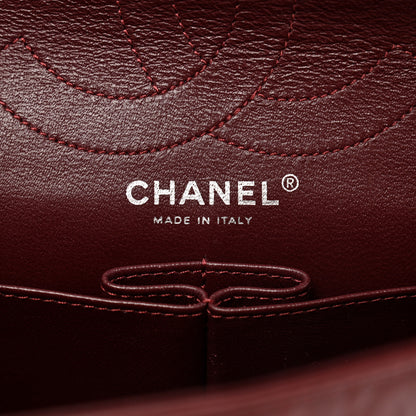 Chanel Aged Calfskin Quilted 2.55 Reissue 226 Flap Dark Burgundy 6 of 10