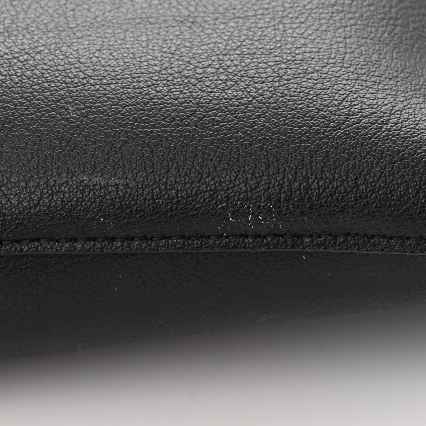 Calfskin Toy Shopping Tote Black