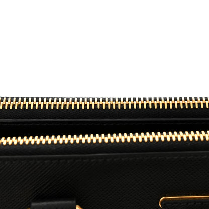 Prada Saffiano Lux Large Galleria Double Zip Tote Black 12 of 12