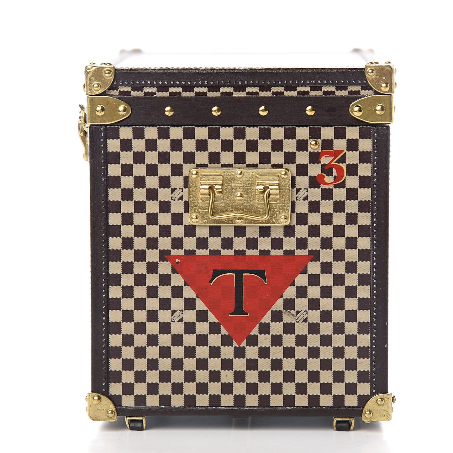 Damier 1895 Ladies Hat Trunk Mini Malle Chapeaux Jewelry Box