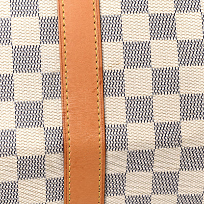 Louis Vuitton Damier Azur Keepall 50 21 of 29