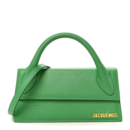 Jacquemus Smooth Calfskin Le Chiquito Long Green 1 of 9