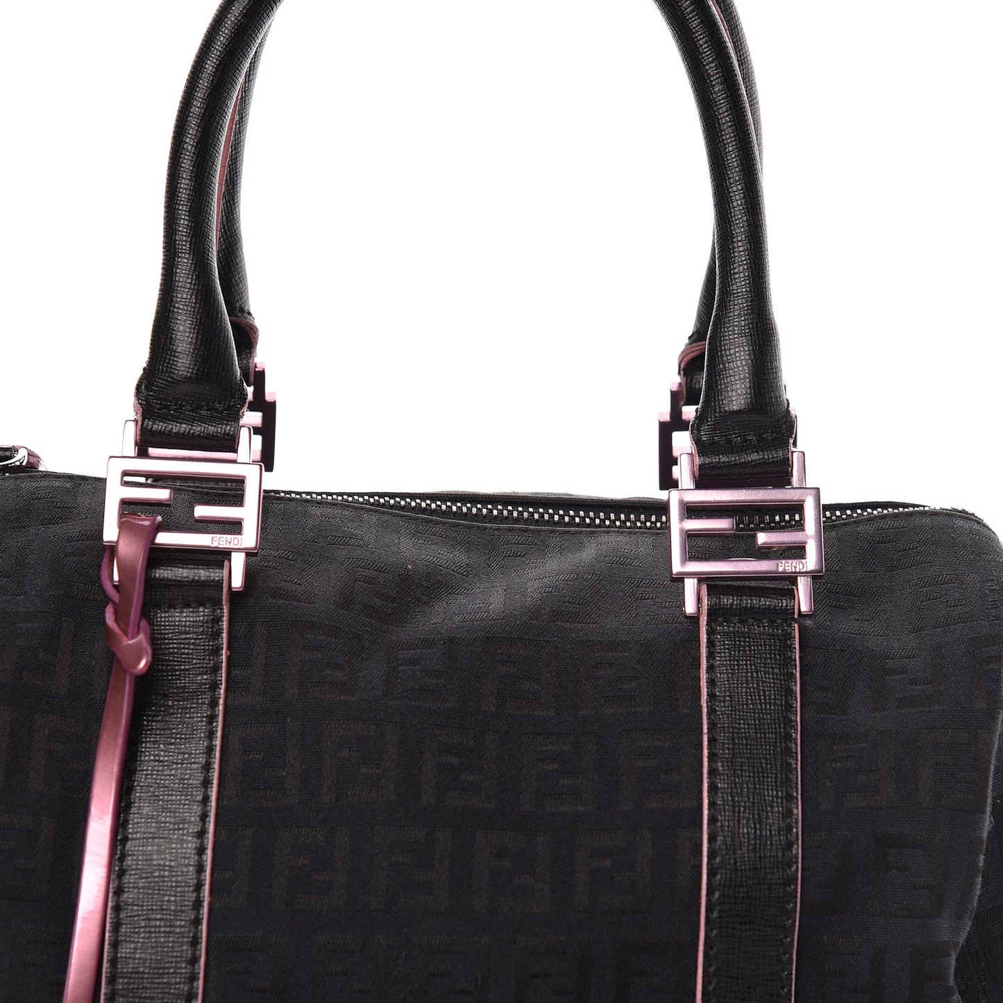 Zucchino Vitello Elite Enamel Small Forever Boston Black Rosa
