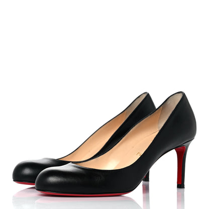 Christian Louboutin Shiny Nappa Simple 70 Pumps 39 Black 3 of 7
