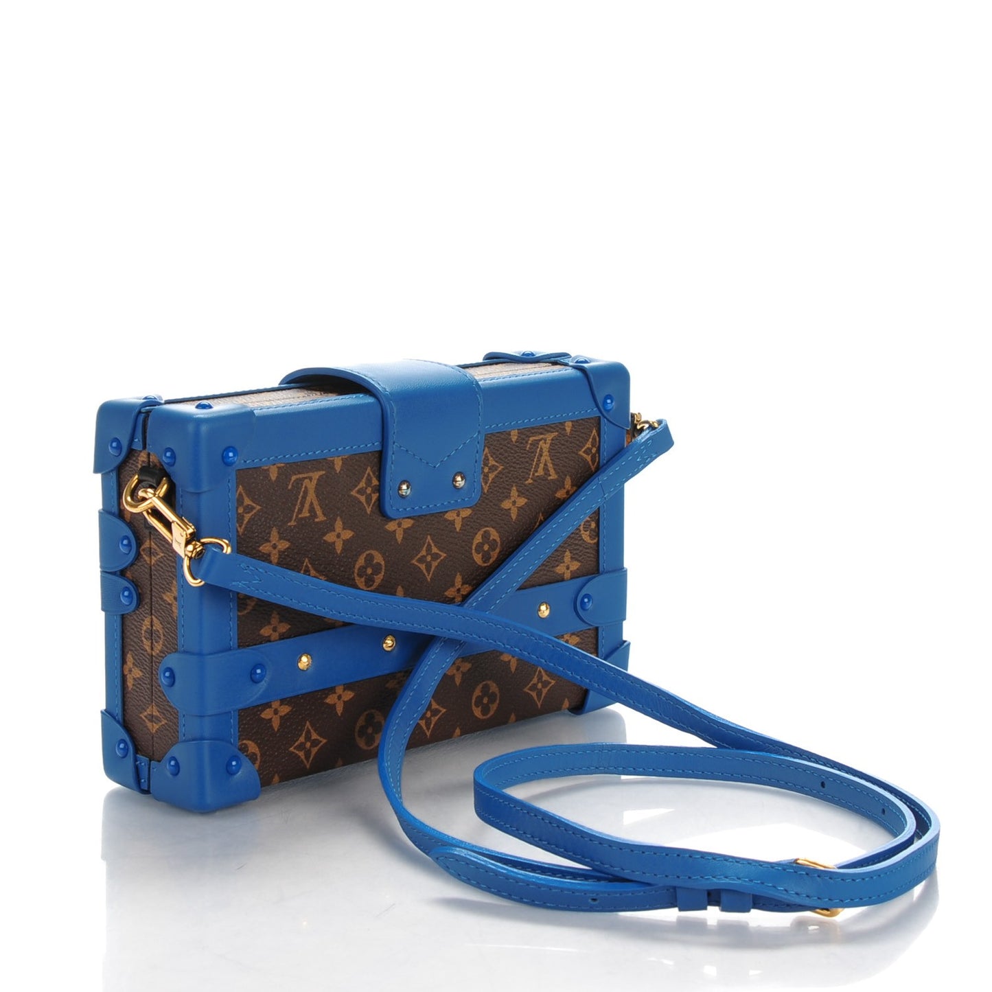 Monogram Petite Malle Blue Royal