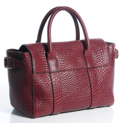 Mulberry Shrunken Calfskin Small Bayswater Oxblood 6 of 13