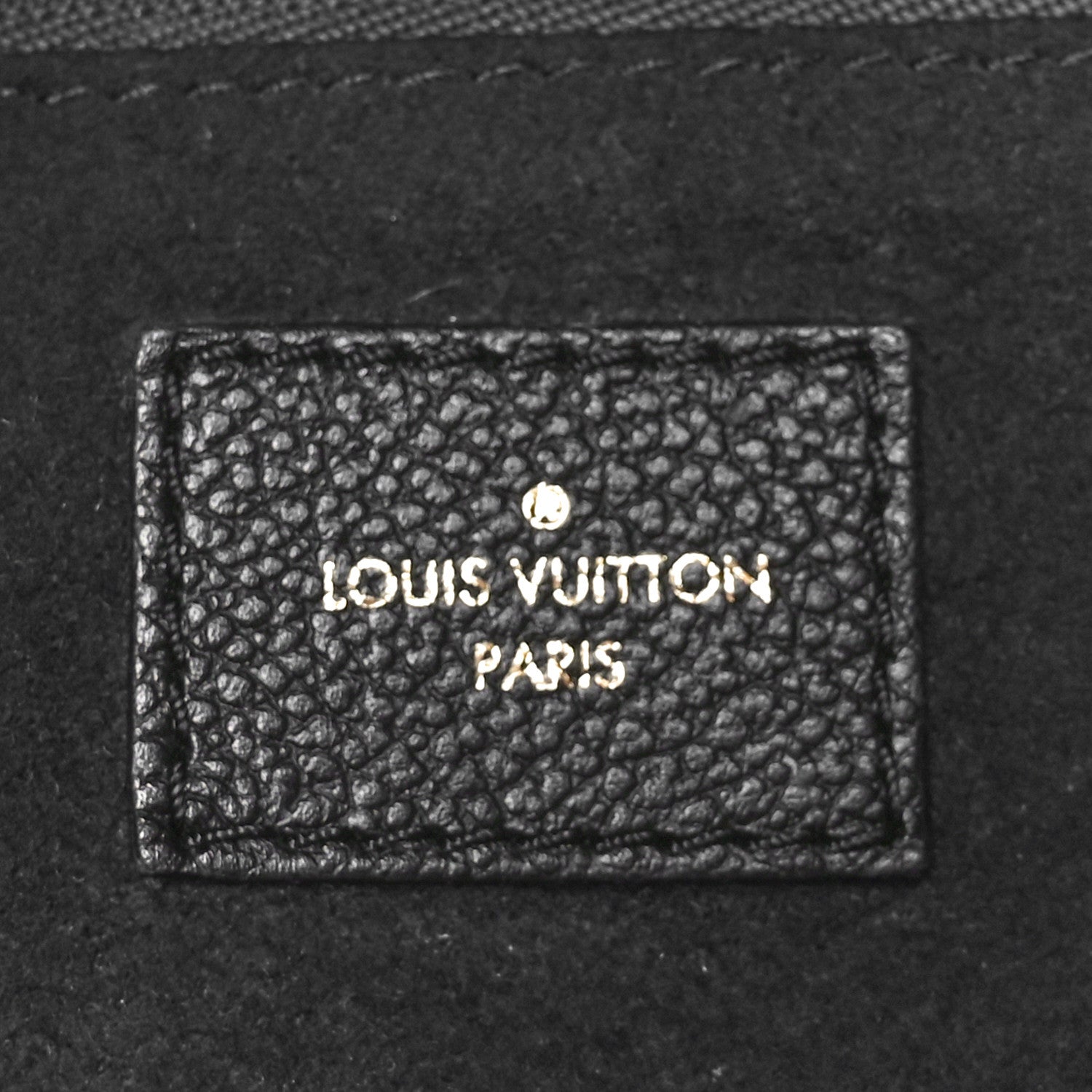 Louis Vuitton Empreinte Monogram Giant Neverfull MM Black 7 of 10
