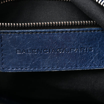 Balenciaga Agneau Giant 12 Silver Hardware Town Bleu Mineral 7 of 11