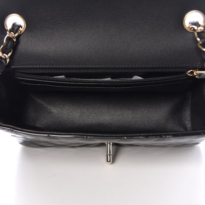 Chanel Patent Calfskin Quilted Mini Rectangular Flap Black 5 of 11