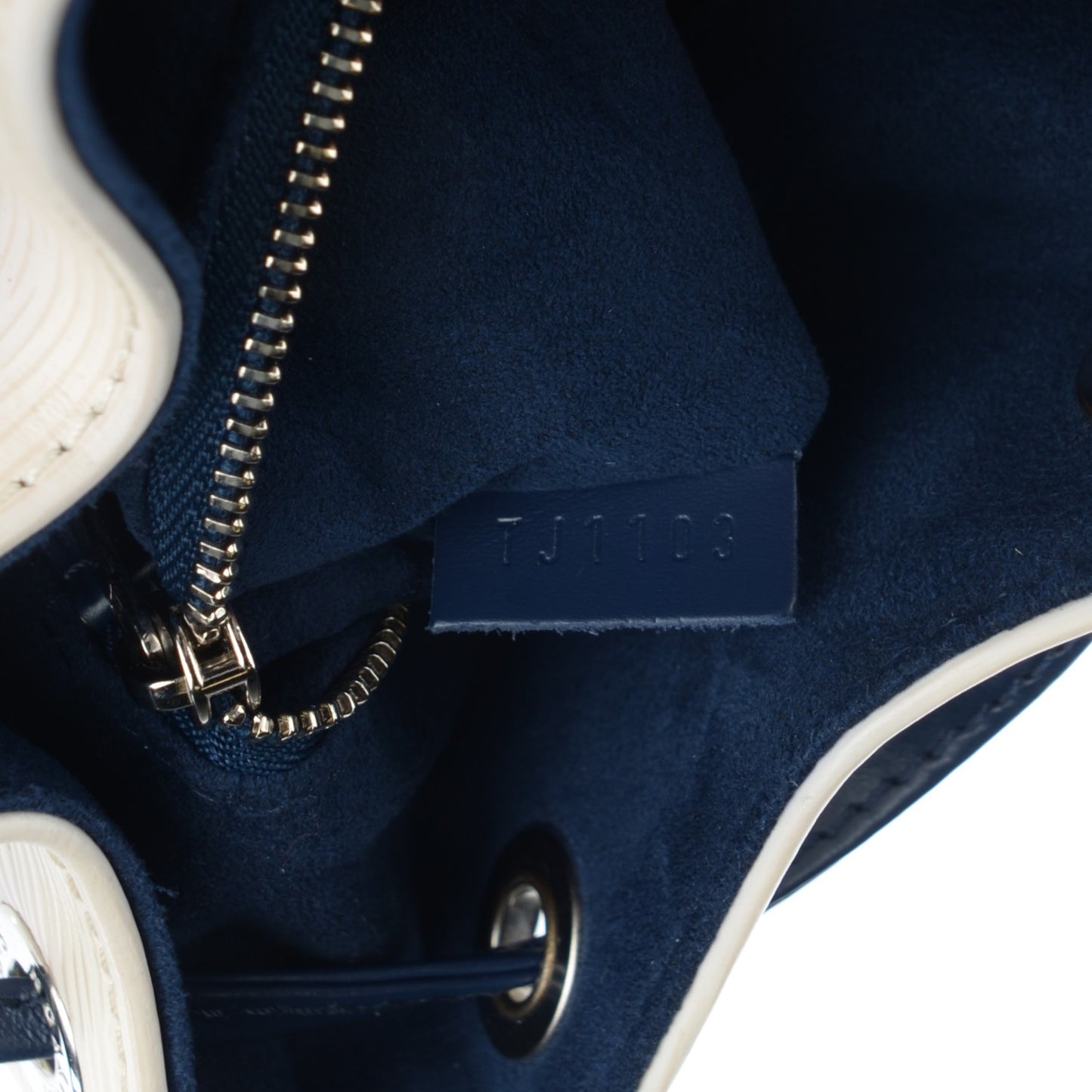 Epi Petit Bi-Color Noe Ivory Indigo