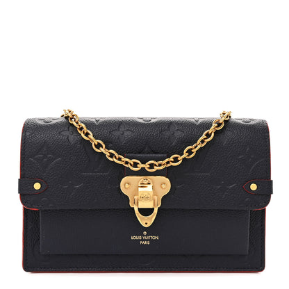Louis Vuitton Empreinte Vavin Chain Wallet Marine Rouge 1 of 10
