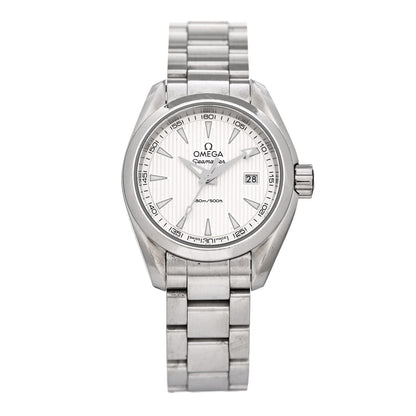 Omega Stainless Steel 30mm Seamaster Aqua Terra Quartz Watch Silver 231.10.30.60.02.001 1 of 4