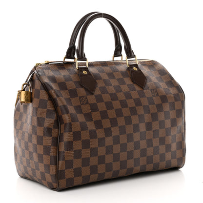 Louis Vuitton Damier Ebene Speedy 30 3 of 11