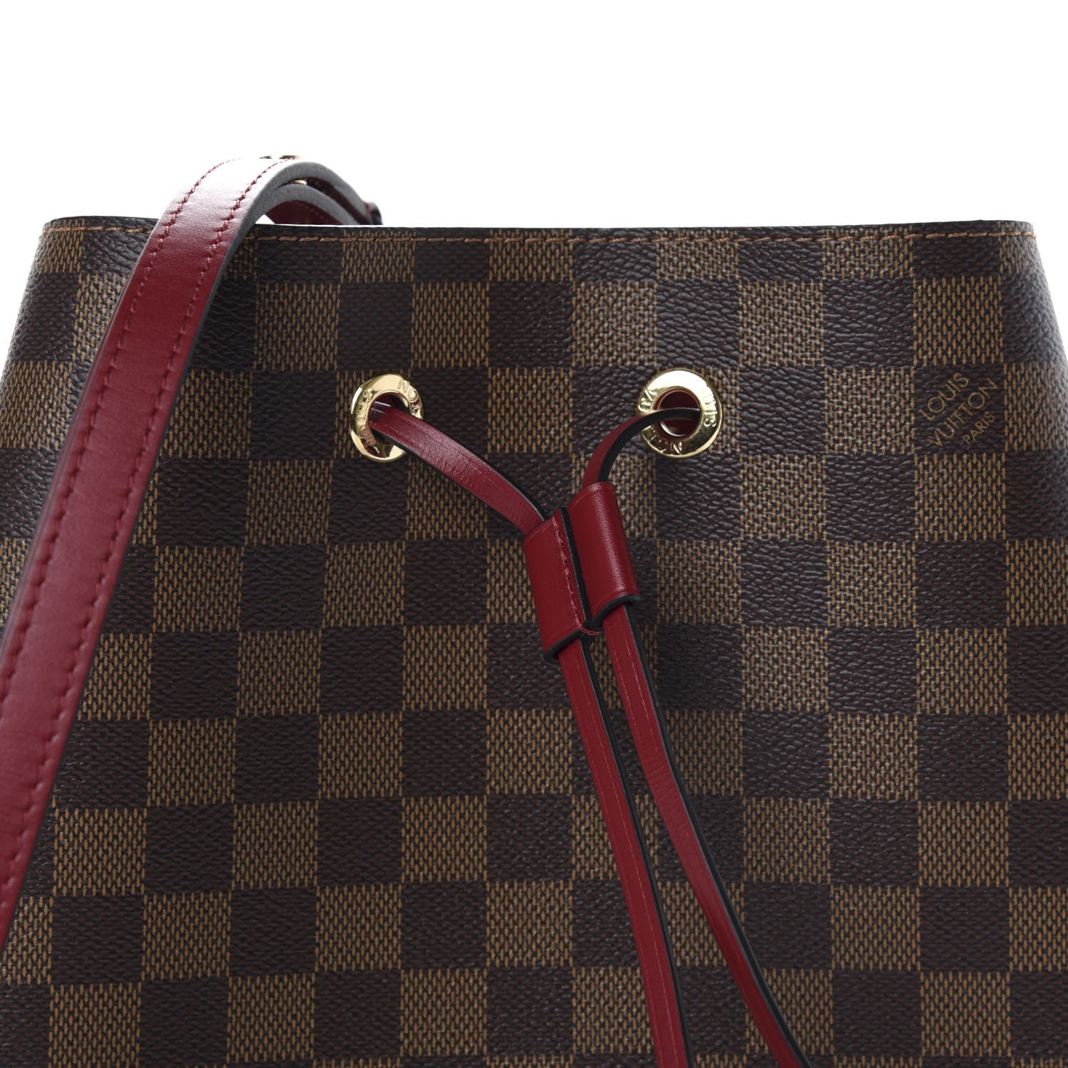Louis Vuitton Damier Ebene Neonoe MM Cherry Berry 9 of 9