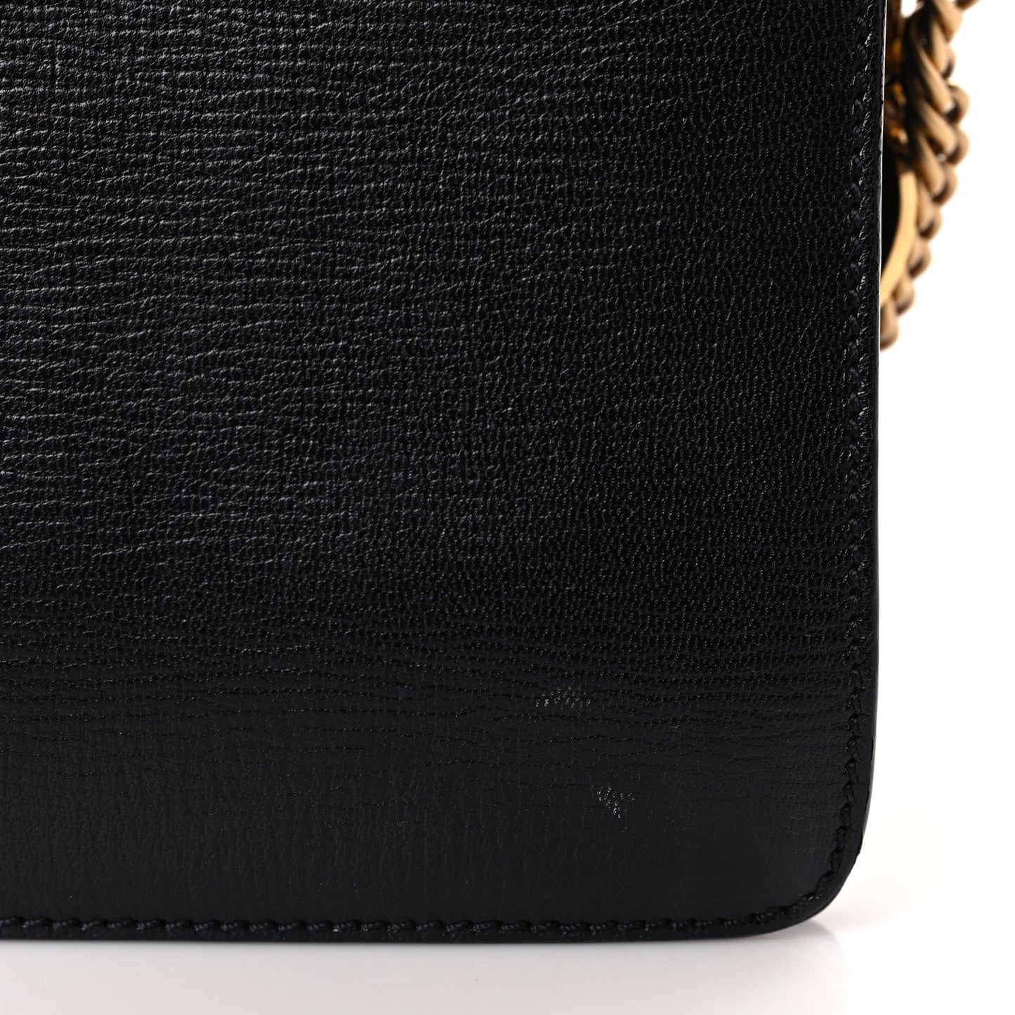 Textured Calfskin Cross 3 Crossbody Bag Black