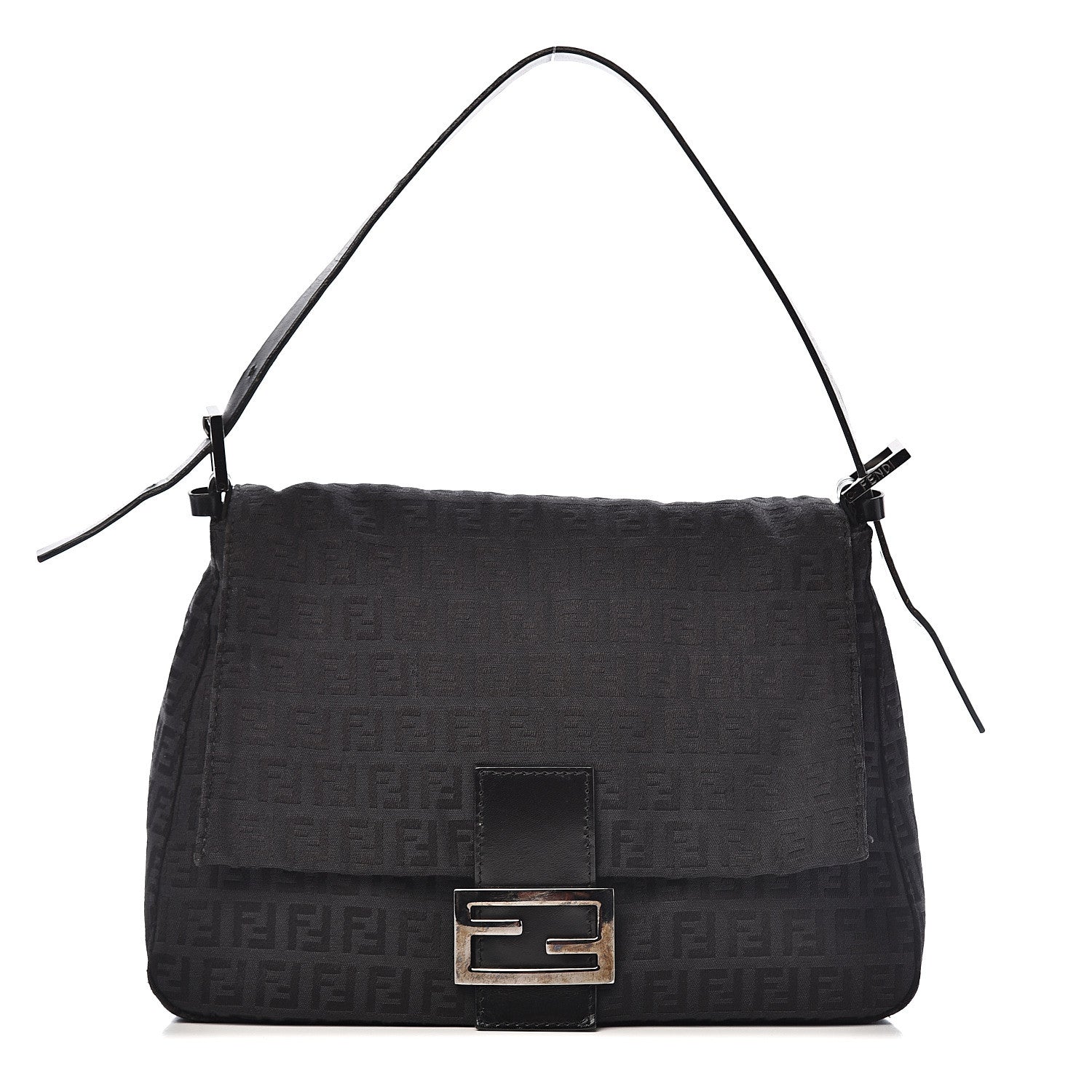 Fendi Zucca Mama Baguette Black 1 of 11
