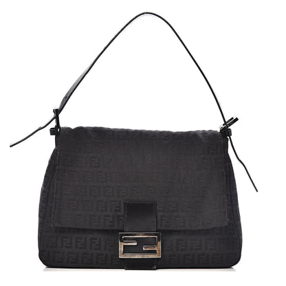 Fendi Zucca Mama Baguette Black 1 of 11