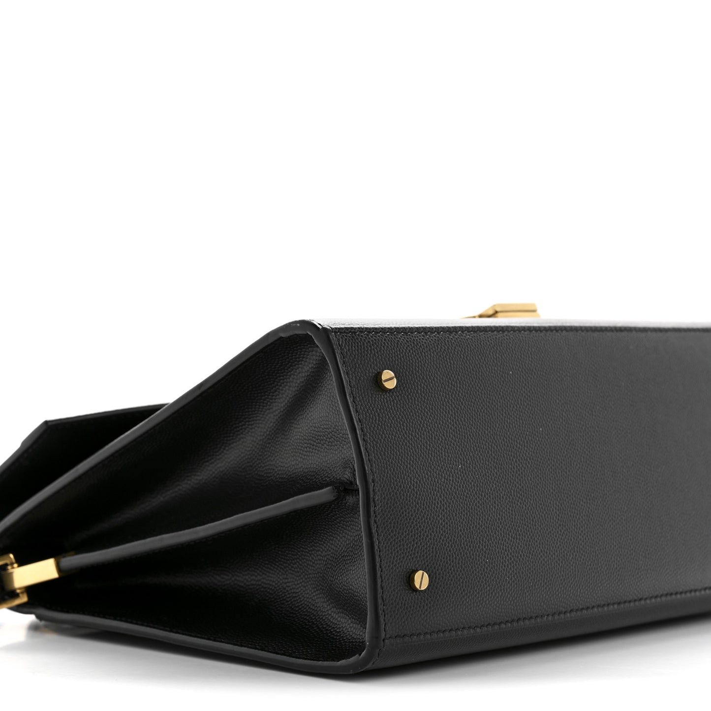 Grain de Poudre Medium Classic Monogram Cassandra Top Handle Black
