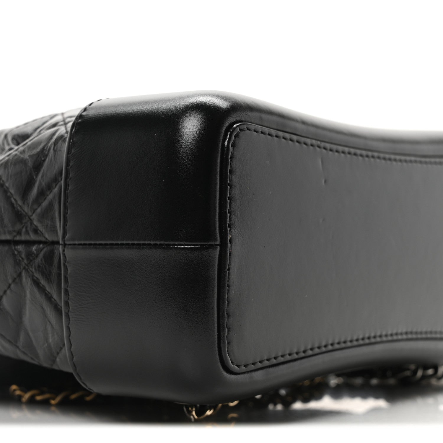 Chanel Aged Calfskin Quilted Small Gabrielle Backpack Black 8 of 10