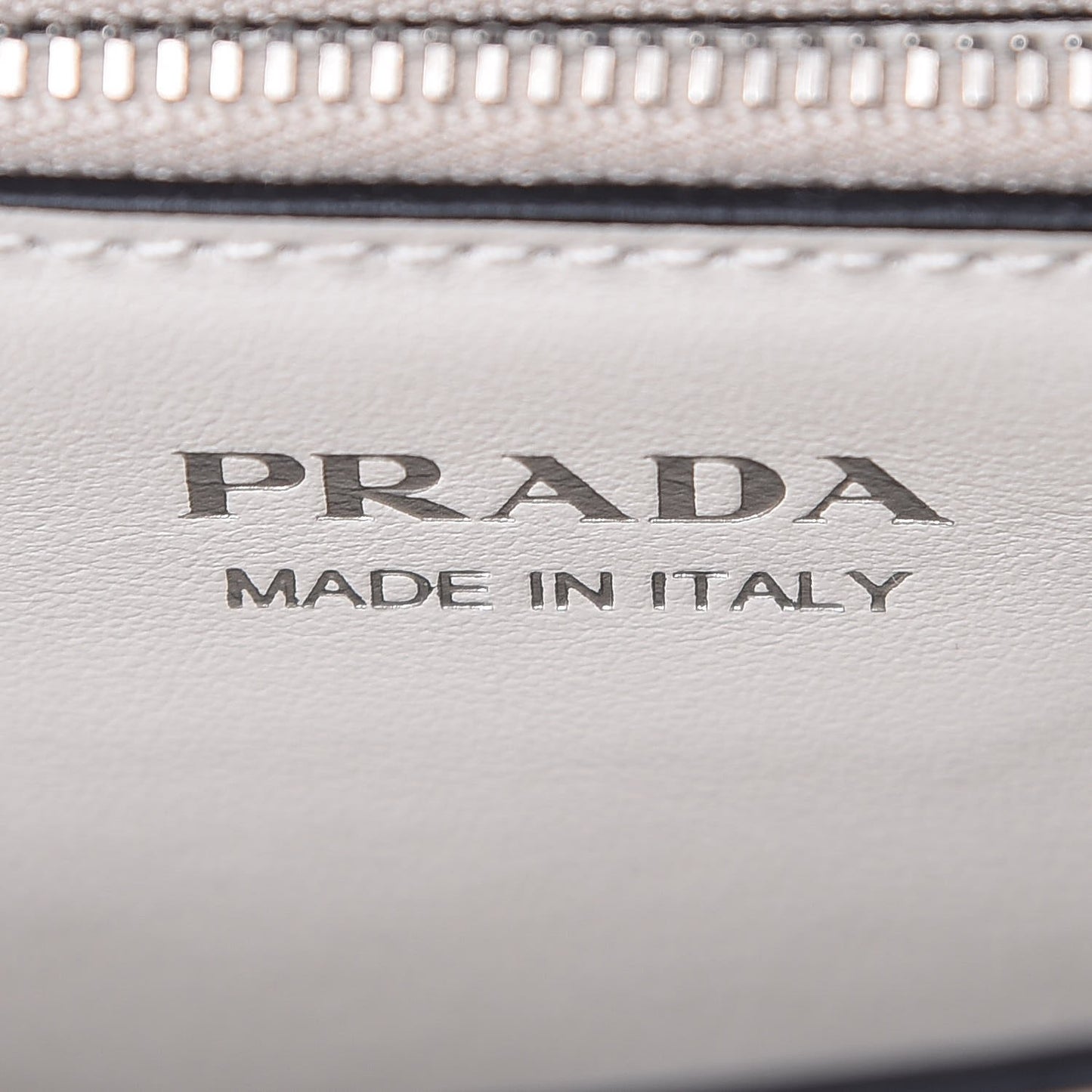 Saffiano City Calfskin Studded Large Elektra Shoulder Bag White