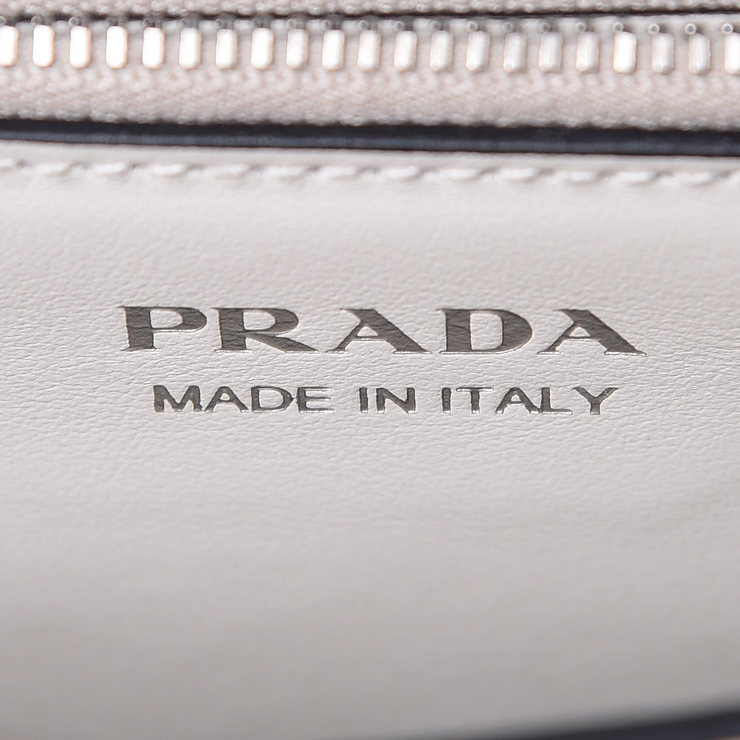 Prada Saffiano City Calfskin Studded Large Elektra Shoulder Bag White 6 of 7