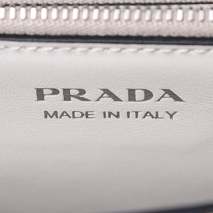 Prada Saffiano City Calfskin Studded Large Elektra Shoulder Bag White 6 of 7
