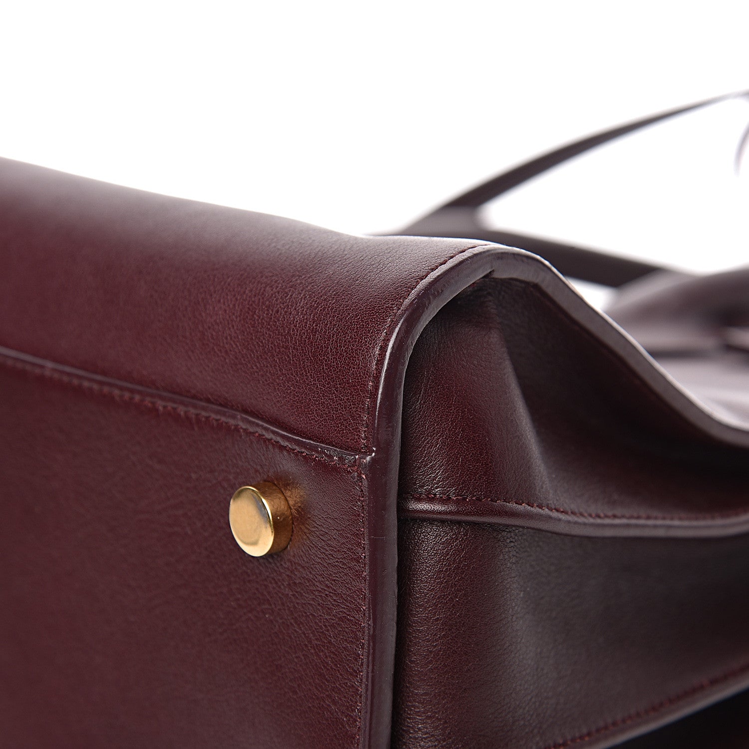 Saint Laurent Calfskin Small Sac De Jour Amarena 18 of 19