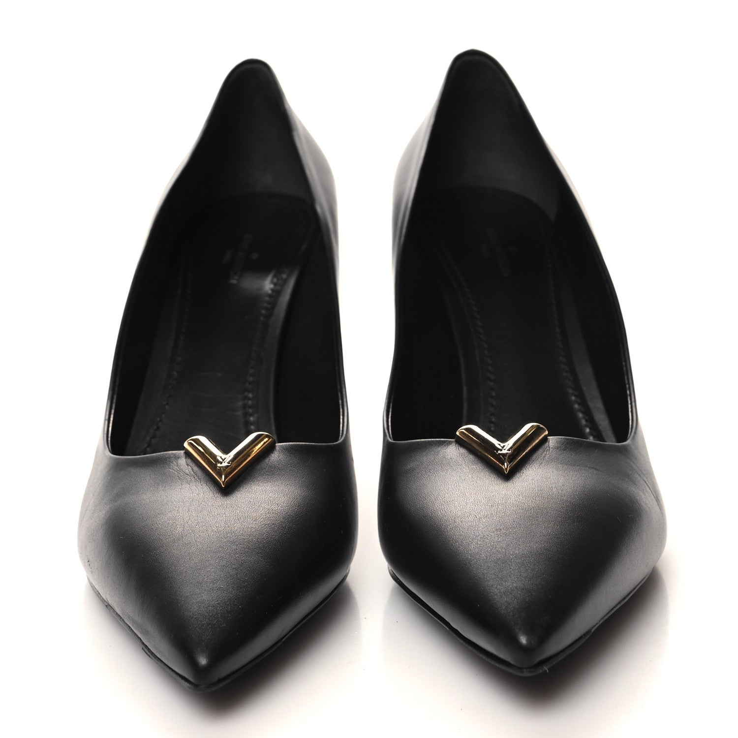 Louis Vuitton Calfskin Heartbreaker Pumps 41 Black 2 of 8