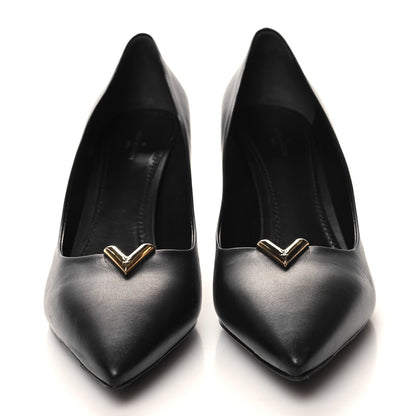 Louis Vuitton Calfskin Heartbreaker Pumps 41 Black 2 of 8