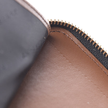 Burberry Signature Grain Calfskin Soft Renfrew Zip Around Wallet Tan 15 of 15